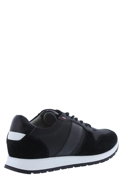 Shop English Laundry Tony Leather Sneaker In Black