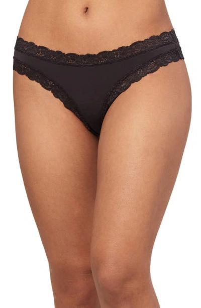 Fleur't Iconic Thong In Shale