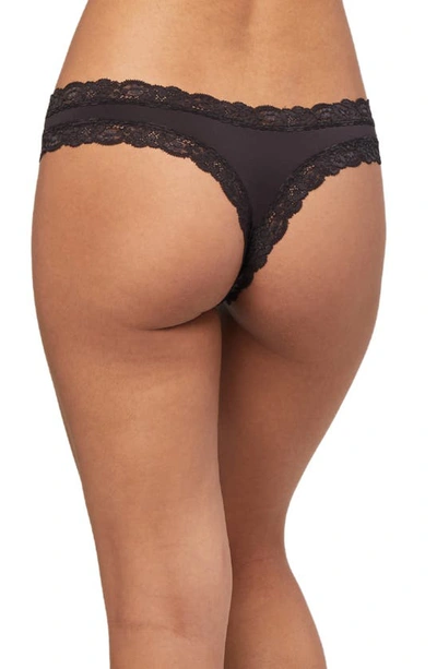 Fleur't Iconic Thong In Shale