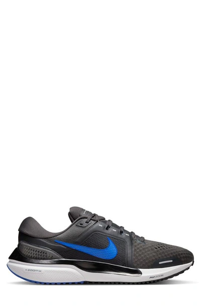 Shop Nike Air Zoom Vomero 16 Road Running Shoe In Anthracite/ Racer Blue/ Black