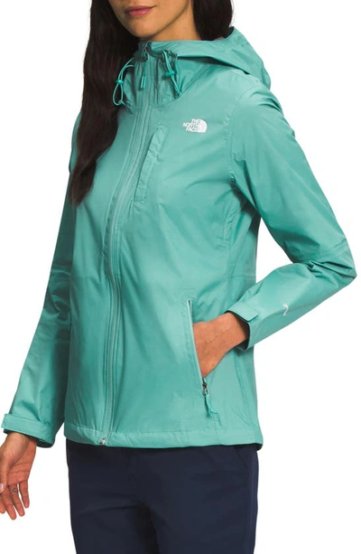 Shop The North Face Alta Vista Water Repellent Hooded Jacket In Wasabi