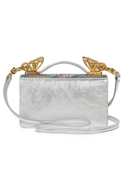 Shop Sophia Webster Mariposa Mini Shoulder Bag In Water Color Glitter