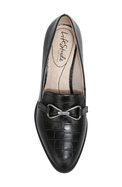 Lifestride Devyn 2 Pump In Black Snake