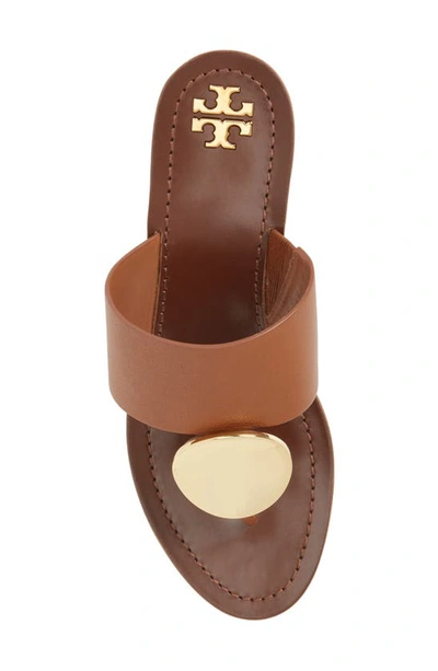 Shop Tory Burch Patos Disc Sandal In Brown