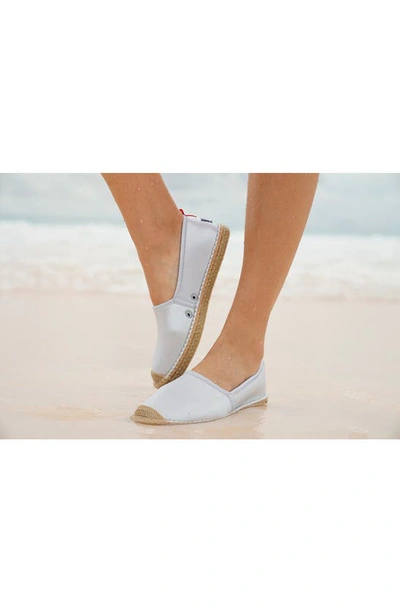 Shop Sea Star Beachwear Beachcomber Espadrille Water Shoe In White Fabric