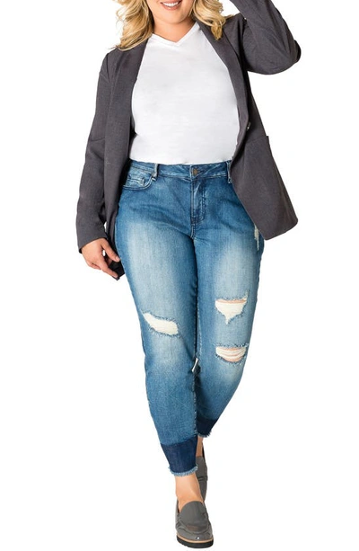 Standards & Practices Boyfriend Blazer In Charcoal