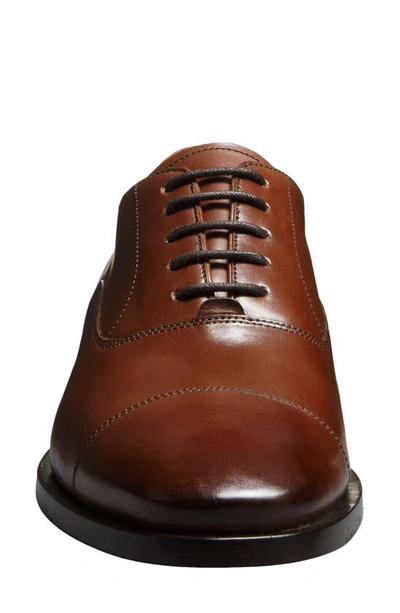 Shop Allen Edmonds Siena Clean Cap Toe Oxford In Chili