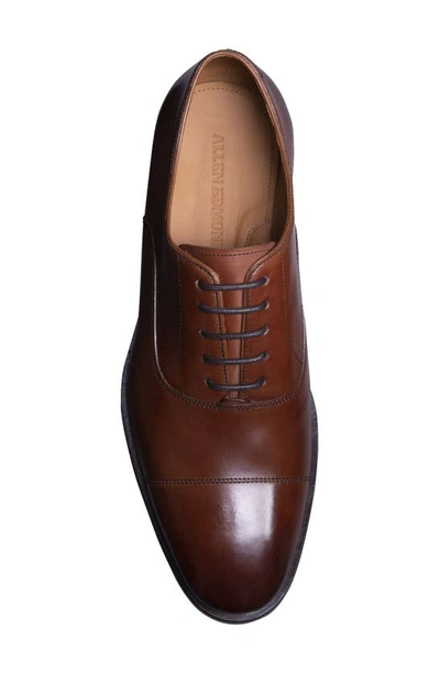 Shop Allen Edmonds Siena Clean Cap Toe Oxford In Chili