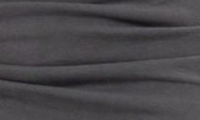 Shop Edikted Frankie Drawstring Ruched Miniskirt In Gray