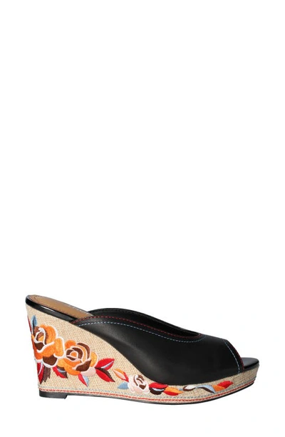 J. Reneé Haleesi Wedge Sandal In Black