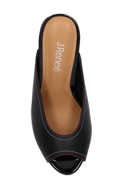 J. Reneé Haleesi Wedge Sandal In Black