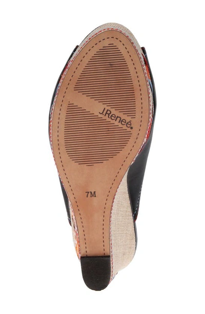 J. Reneé Haleesi Wedge Sandal In Black