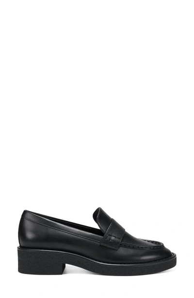 Shop Aerosoles Ulla Loafer In Black Leather