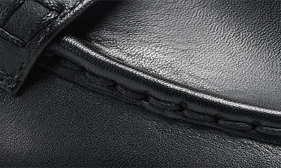Shop Aerosoles Ulla Loafer In Black Leather