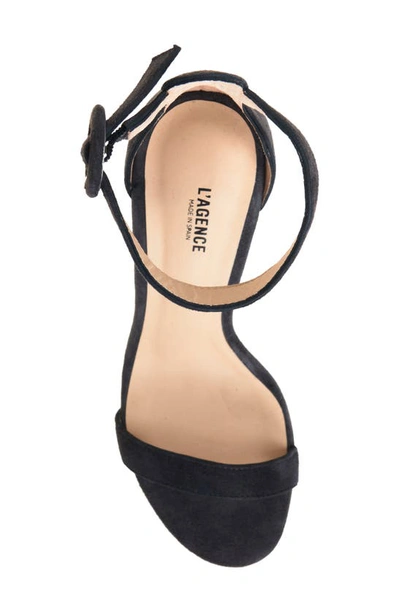 Shop L Agence Gisele Sandal In Charcoal