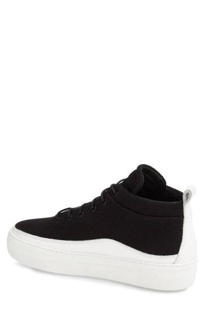 Public School 'braeburn' High Top Sneaker In Black Canvas
