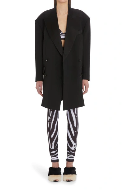 Shop Dolce & Gabbana Zebra Print Ankle Zip Leggings In Hh3ts Zebre Fdo Zebrato