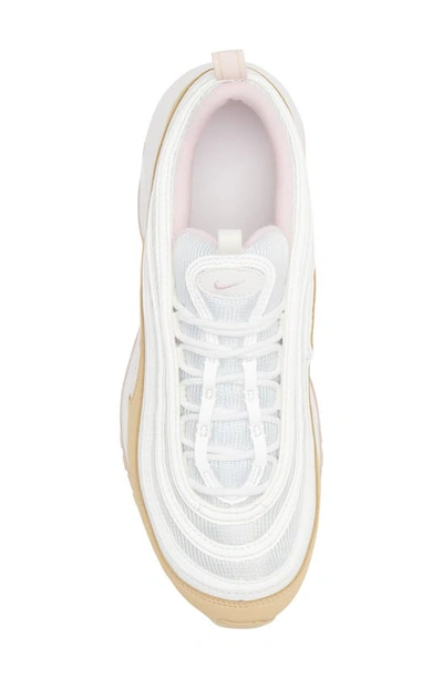 Shop Nike Kids' Air Max 97 Sneaker In Summit White/ Pink