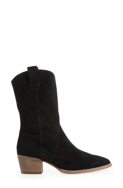 Shop Madewell The Cassity Western Boot In True Black