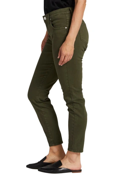 Shop Jag Jeans Cecilia Skinny Fit Pants In Olive
