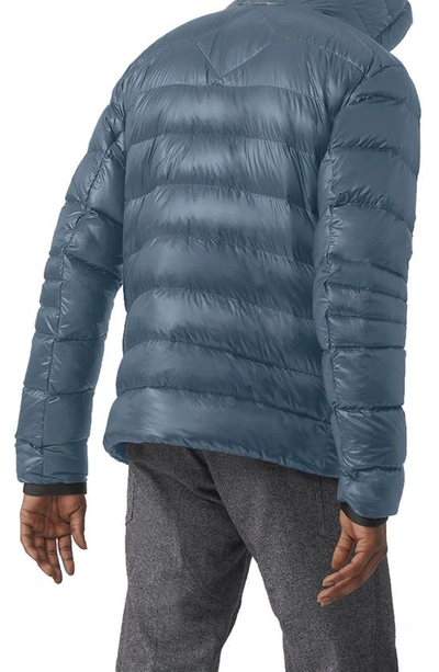 Shop Canada Goose Crofton Water Resistant Packable Quilted 750-fill-power Down Jacket In Ozone Blue- Bleu Ozone