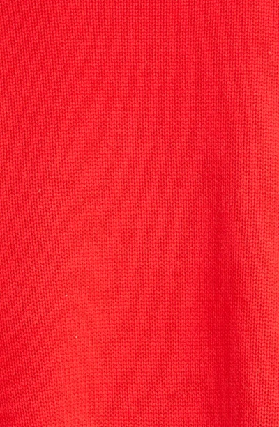 Shop Loulou Studio Bruzzi Oversize Wool & Cashmere Sweater In Red