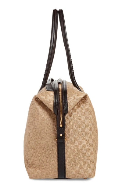 Shop Metier Perriand All Day Woven Straw Satchel In Sahara