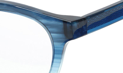 Shop Eyebobs Waylaid 46mm Reading Glasses In Blue Fade/ Clear