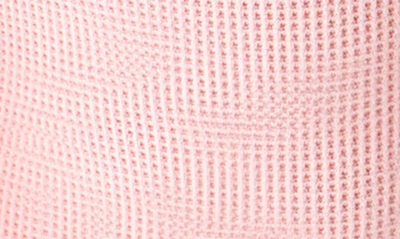 Shop Posh Peanut Fall Rose Waffle Knit Romper In Pink Overflow