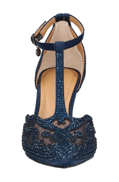 Shop J. Reneé Lisa T-strap Pump In Navy