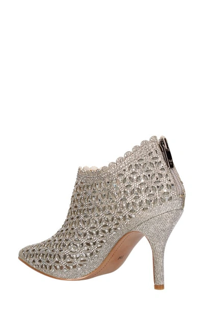 J. Reneé Nishita Pointed Toe Bootie In Pewter