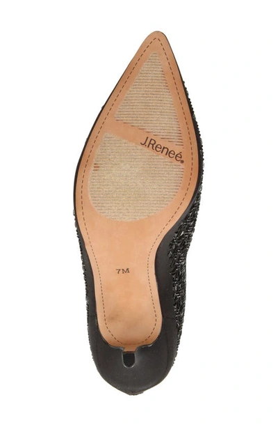 J. Reneé Nishita Pointed Toe Bootie In Black