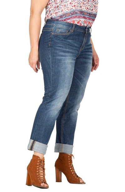 Standards & Practices X-boyfriend Cotton Jeans In 1824 Rebarb