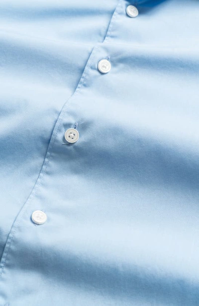 Shop Rodd & Gunn Surrey Hills Solid Supima Cotton Button-up Shirt In Glacier