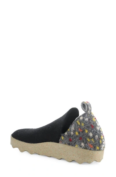 Asportuguesas City Slip-on Sneaker In 005 Black Felt Dehor