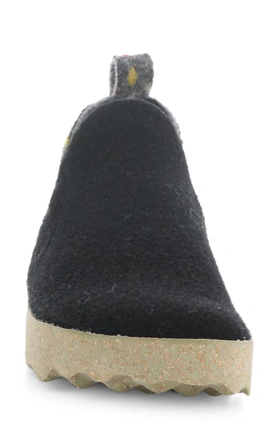 Asportuguesas City Slip-on Sneaker In 005 Black Felt Dehor