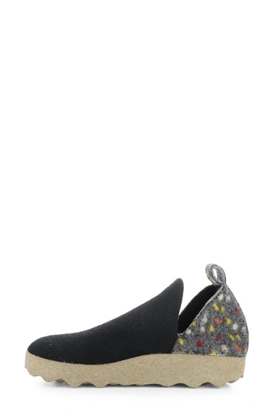 Asportuguesas City Slip-on Sneaker In 005 Black Felt Dehor