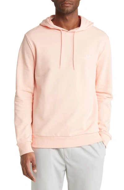 Shop Apc Cotton Hoodie In Washed Peach