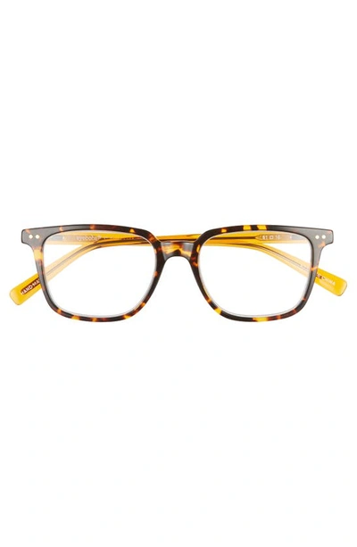 Shop Eyebobs C-suite 51mm Reading Glasses In Tortoise Shell/orange