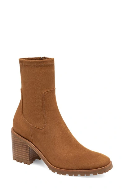 Silent D Delvia Bootie In Tan