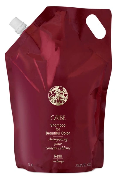 Shop Oribe Shampoo For Beautiful Color, 33.8 oz In Refill