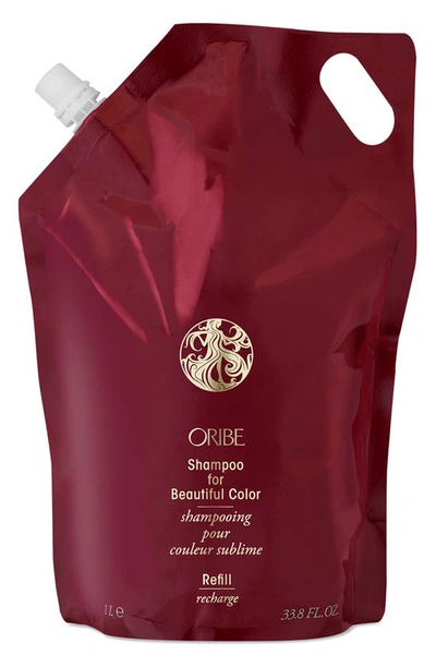 Oribe 33.8 Oz. Shampoo For Beautiful Color Refill Pouch In Refill