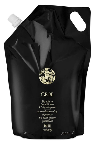 Shop Oribe Signature Conditioner, 33.8 oz In Refill