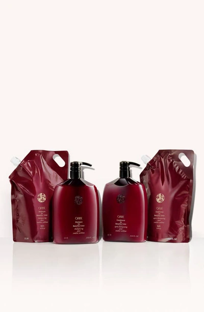Shop Oribe Shampoo For Beautiful Color, 33.8 oz In Refill