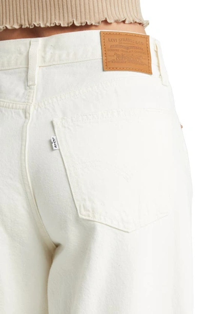 Shop Levi's Wide Leg Jeans In White Rinse