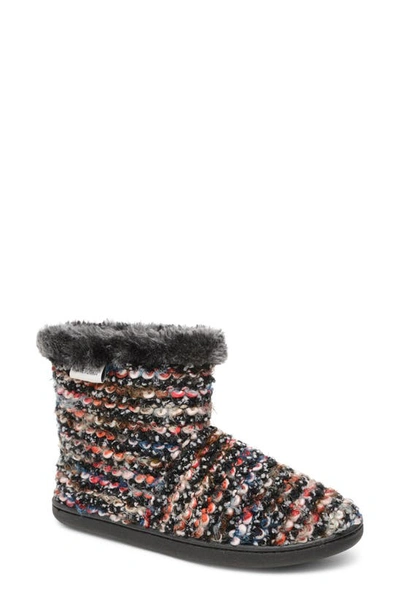 Shop Minnetonka Betty Bootie In Midnight Knit