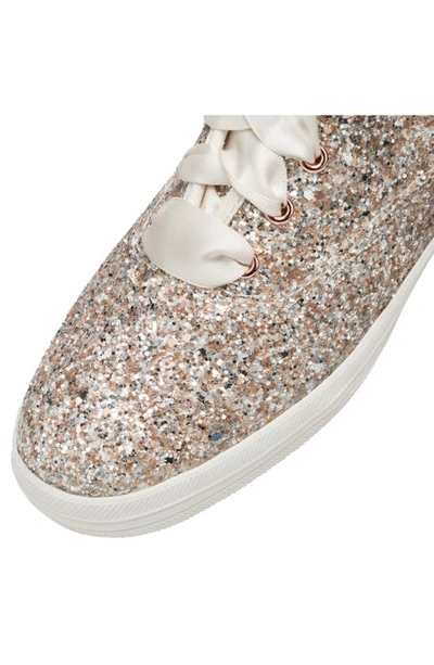 Shop Kate Spade Keds® X  New York Glitter Sneaker In Multi Metallic