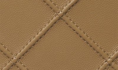 Tory Burch Fleming Soft Leather Wallet On A Chain In Pebblestone