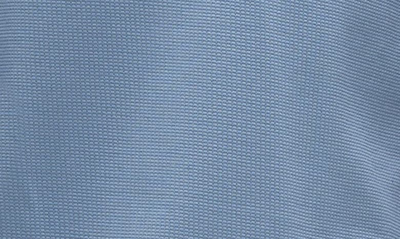 Shop Hugo Boss Polston Slim Fit Cotton Zip Polo In Light Blue