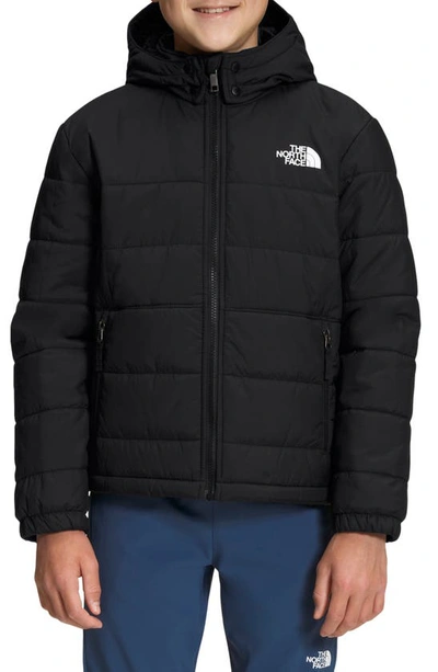 The North Face Kids' Mount Chimbo Reversible Water Repellent Recycled  Polyester Jacket In Black | ModeSens